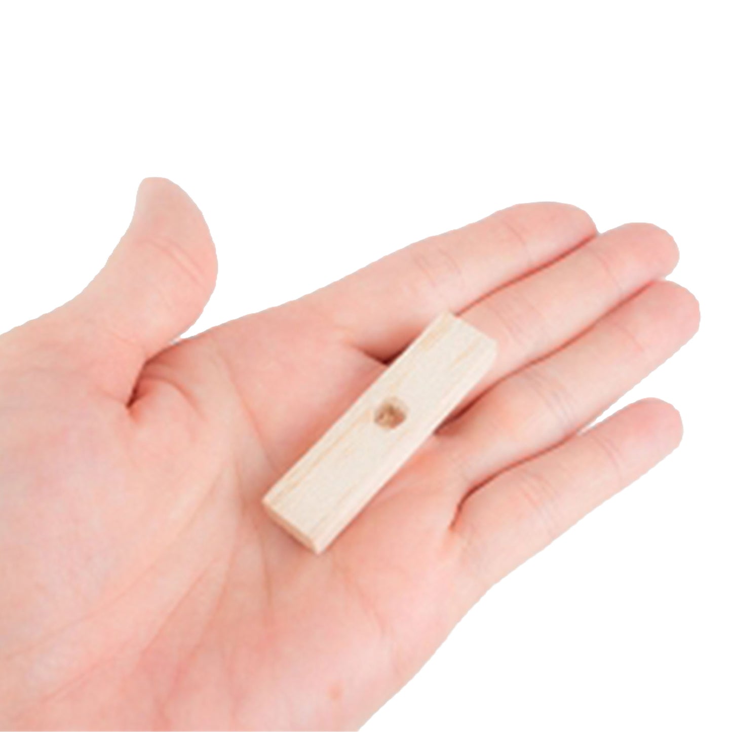 Natural Mini Balsa Blocks - 2" x 1/2" x 1/4" - Bird Toy Part