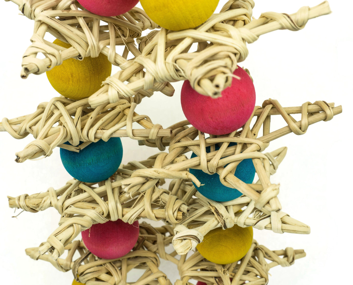 Custom Color Wicker and Wood Chew Toy for Small Animals - Imagination