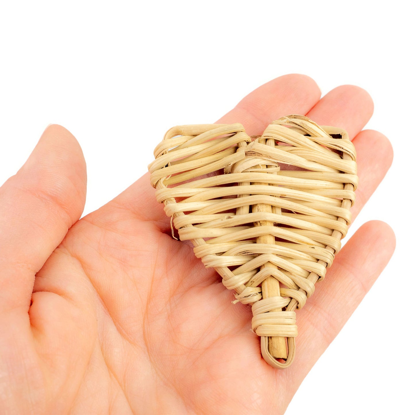 Mini Vine Hearts - Natural