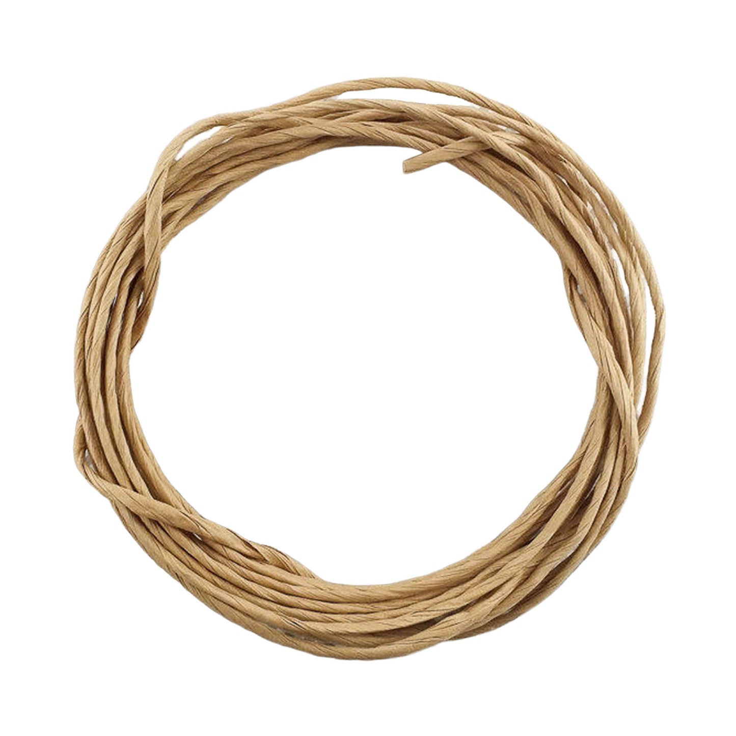 25 feet of Brown Paper Rope Cord - Bird Toy Parts