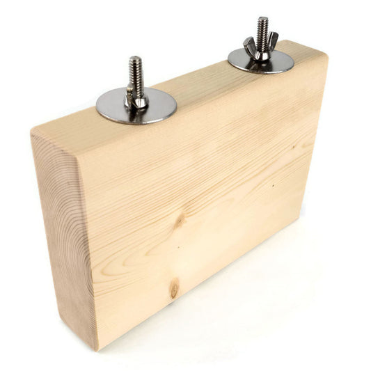 Medium Platform Perch - Natural Wood