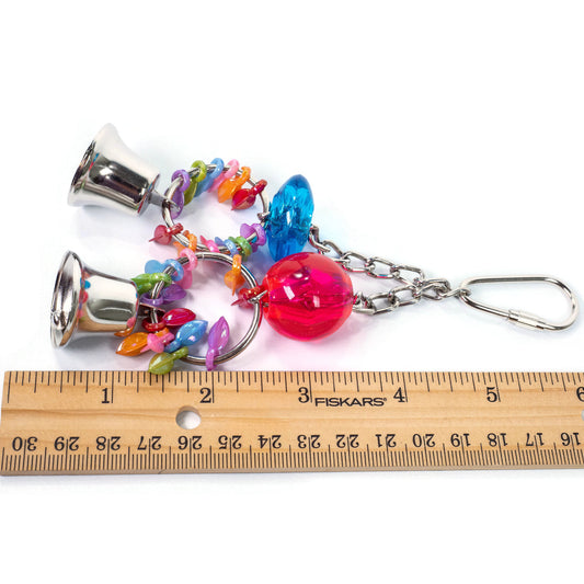 Rainbow Bells Mini - Small Bird Toy