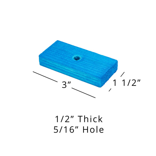 Pine Slats (3" x 1/2") - Bird Toy Parts