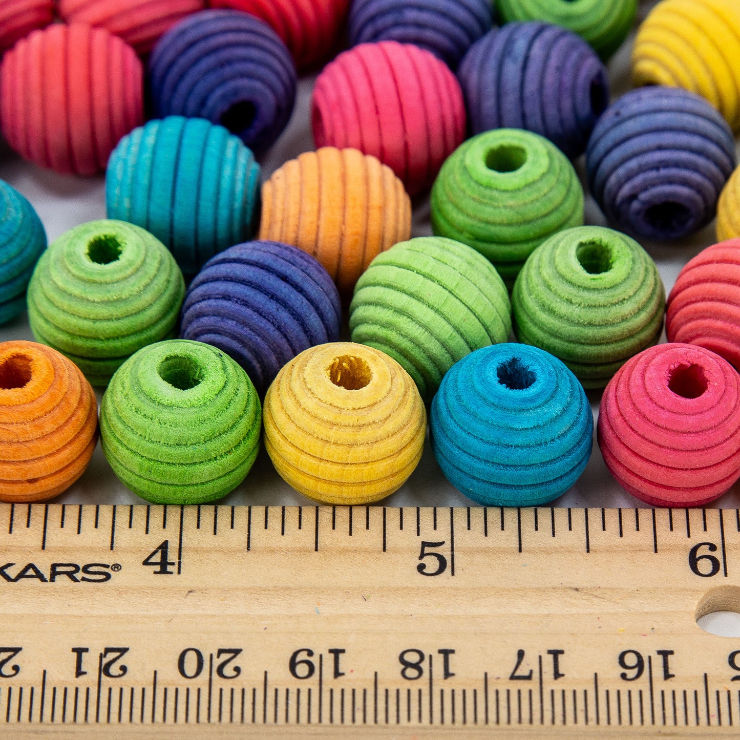 Colored Beehive Beads