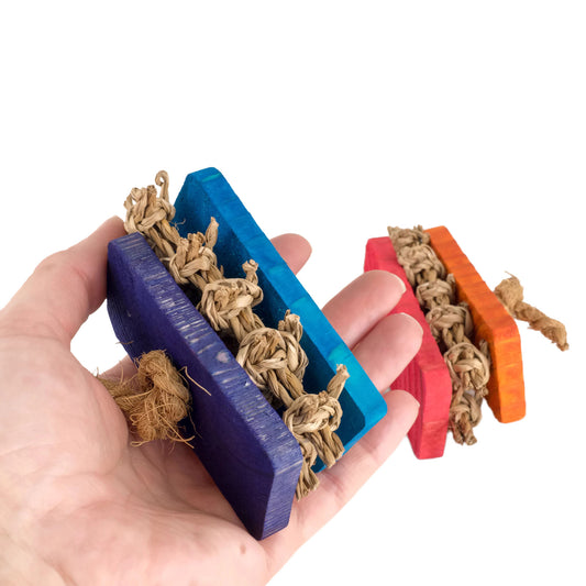 Ice Cream Sandwich Set of 2 - Floor Toy for Guinea Pig, Bunny Rabbit, Chinchilla