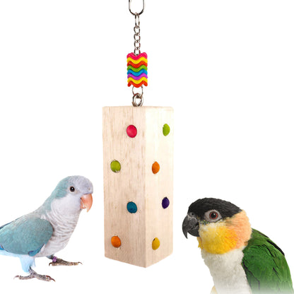 Balsa Dots - Balsa Bird Toy