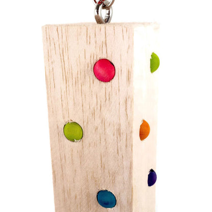 Balsa Dots - Balsa Bird Toy