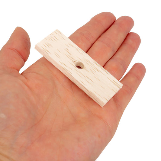 Balsa Slats - 2 5/8" x 1" x 3/16" - Bird Toy Part