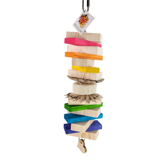 Milton's Toy - Trial Size - Parrot Toy for Large Birds