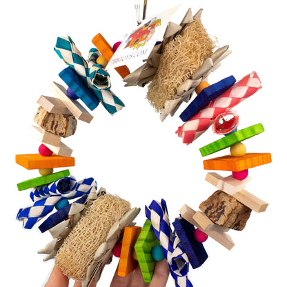 Cheeky Wreath Swing - Bird Toy