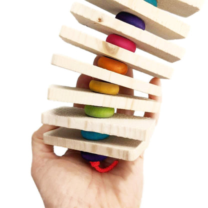 Chipper Medium - Bird Toy Packed with Chipper Blocks