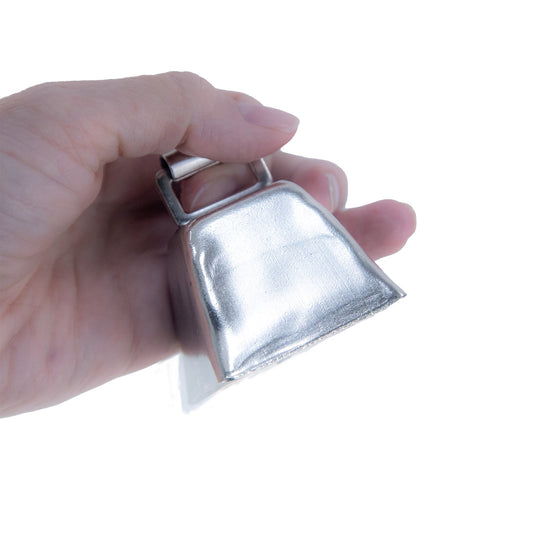XL Cowbell - Nickel Plated - Bird Toy Part