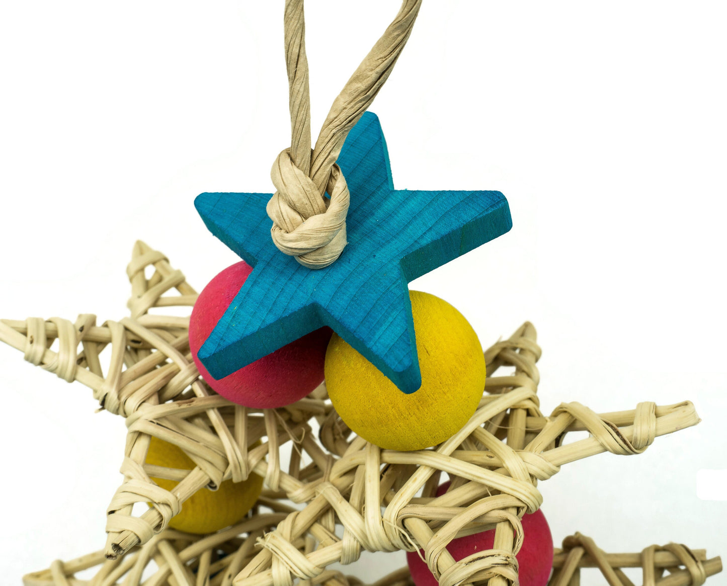 Custom Color Wicker and Wood Chew Toy for Small Animals - Imagination