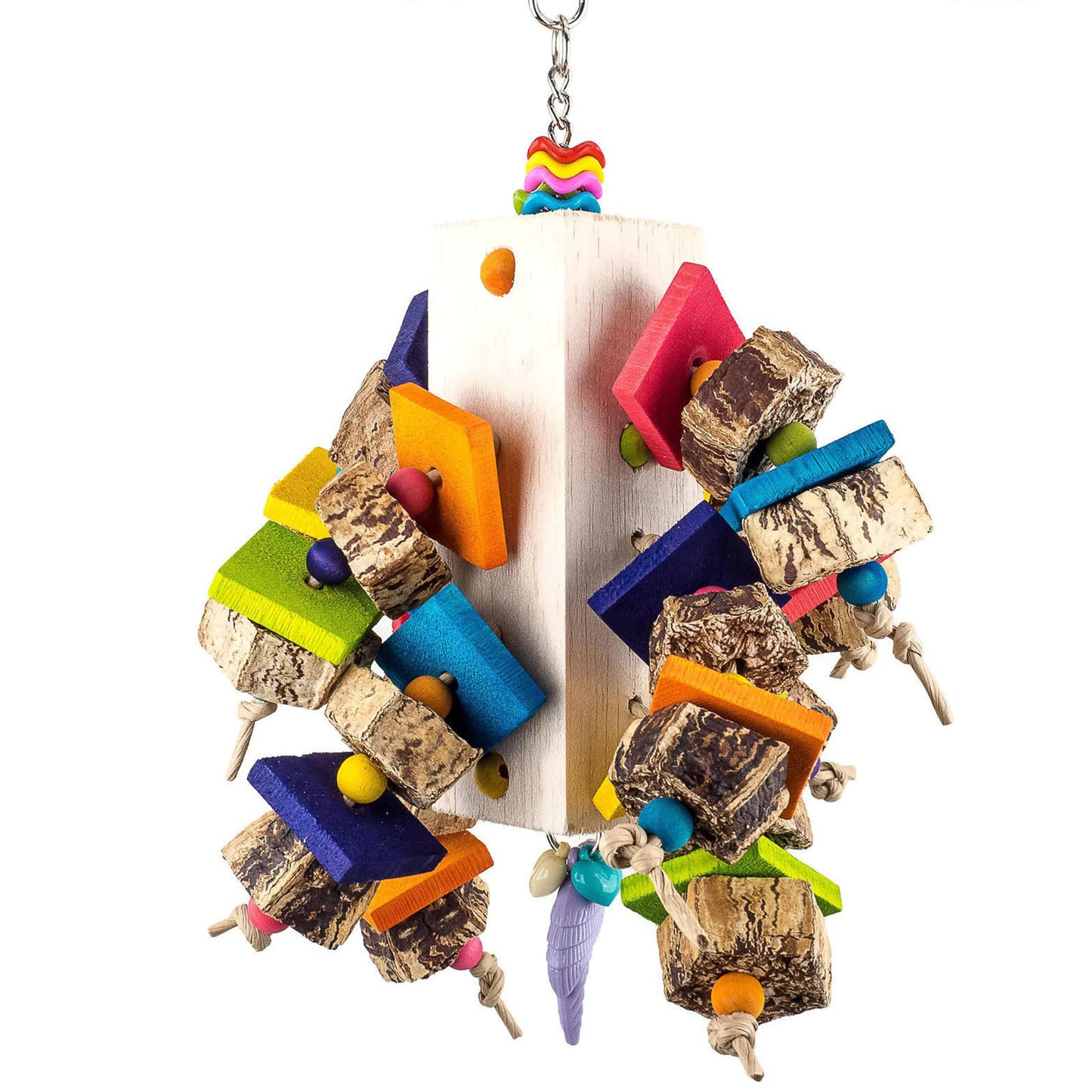 Flappy - Balsa, Pine and Mahogany Pod Bird Toy