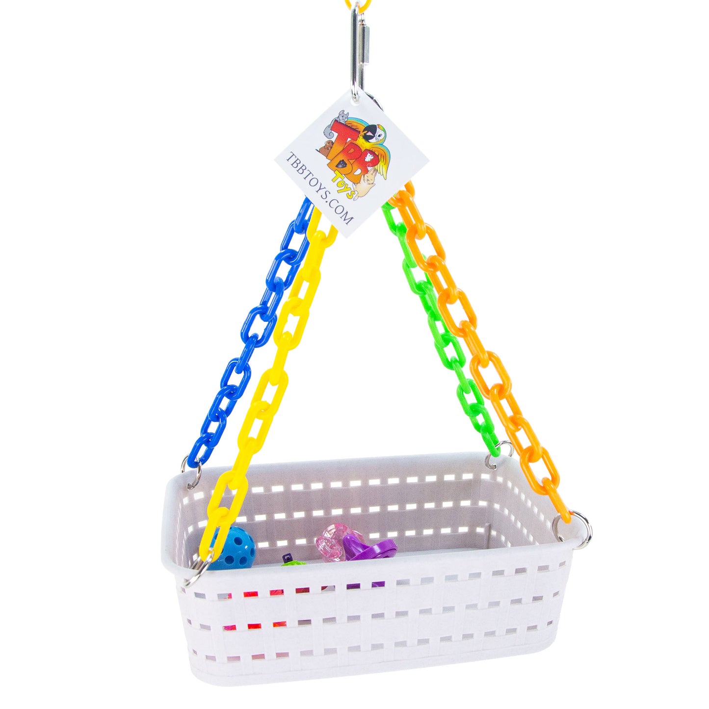 Gondola Swing – Basket Swing Toy for Small to Medium Birds