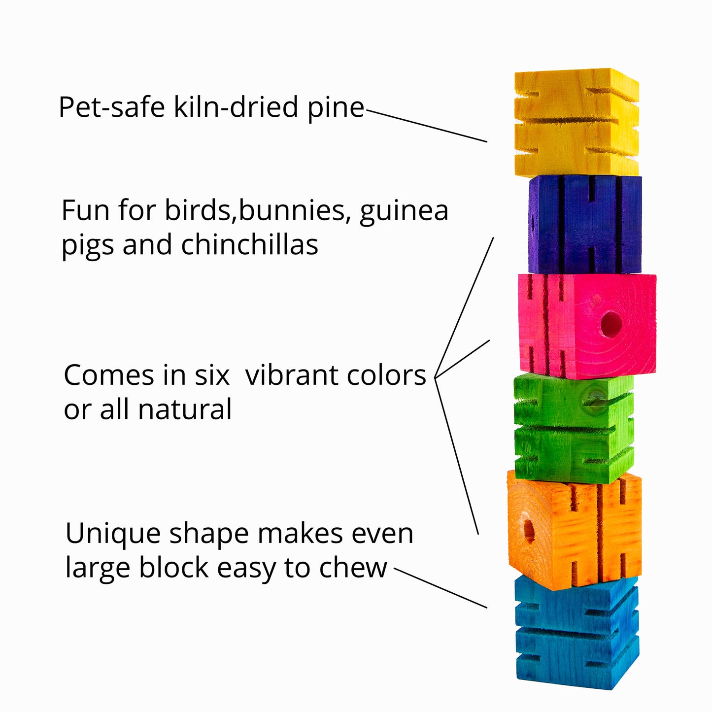 Groovy Blocks -  Bird Toy Part