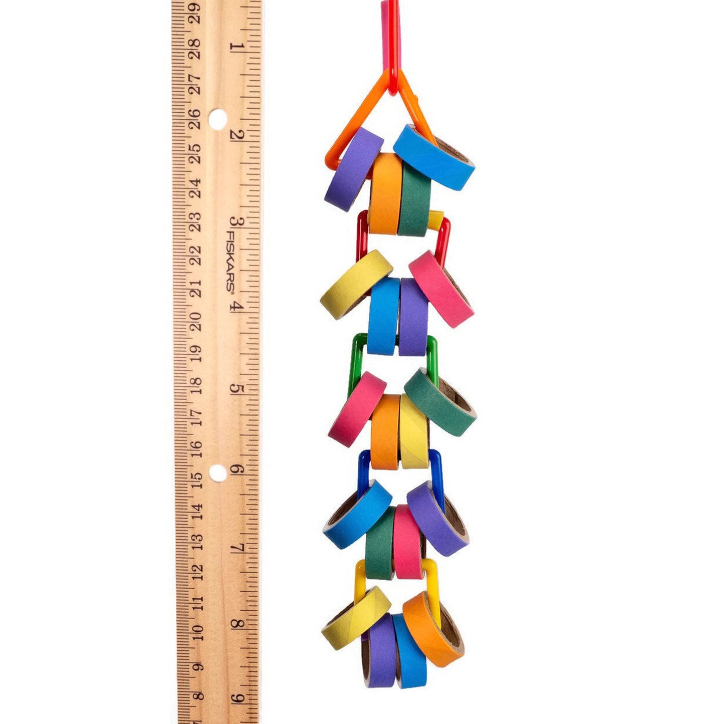 Hoopla Birdie Bagel Shredding Bird Toy