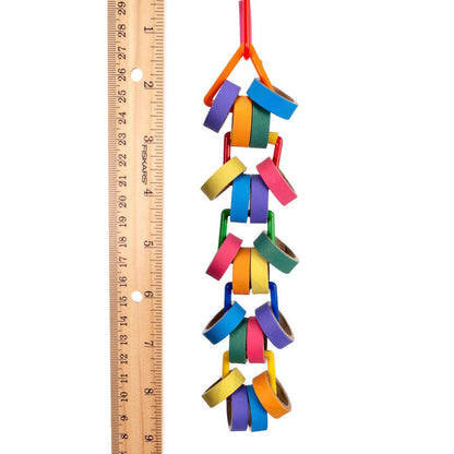 Hoopla Birdie Bagel Shredding Bird Toy