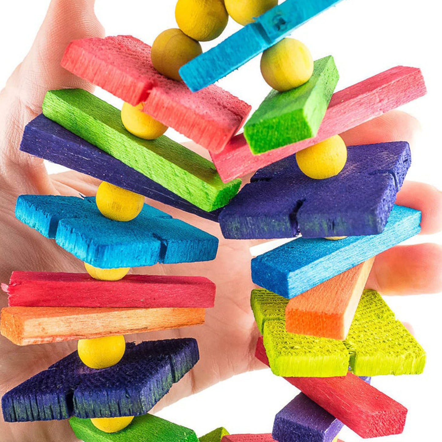 Island Time - Colorful Balsa and Pine Bird Toy