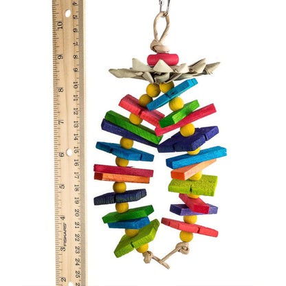Island Time - Colorful Balsa and Pine Bird Toy