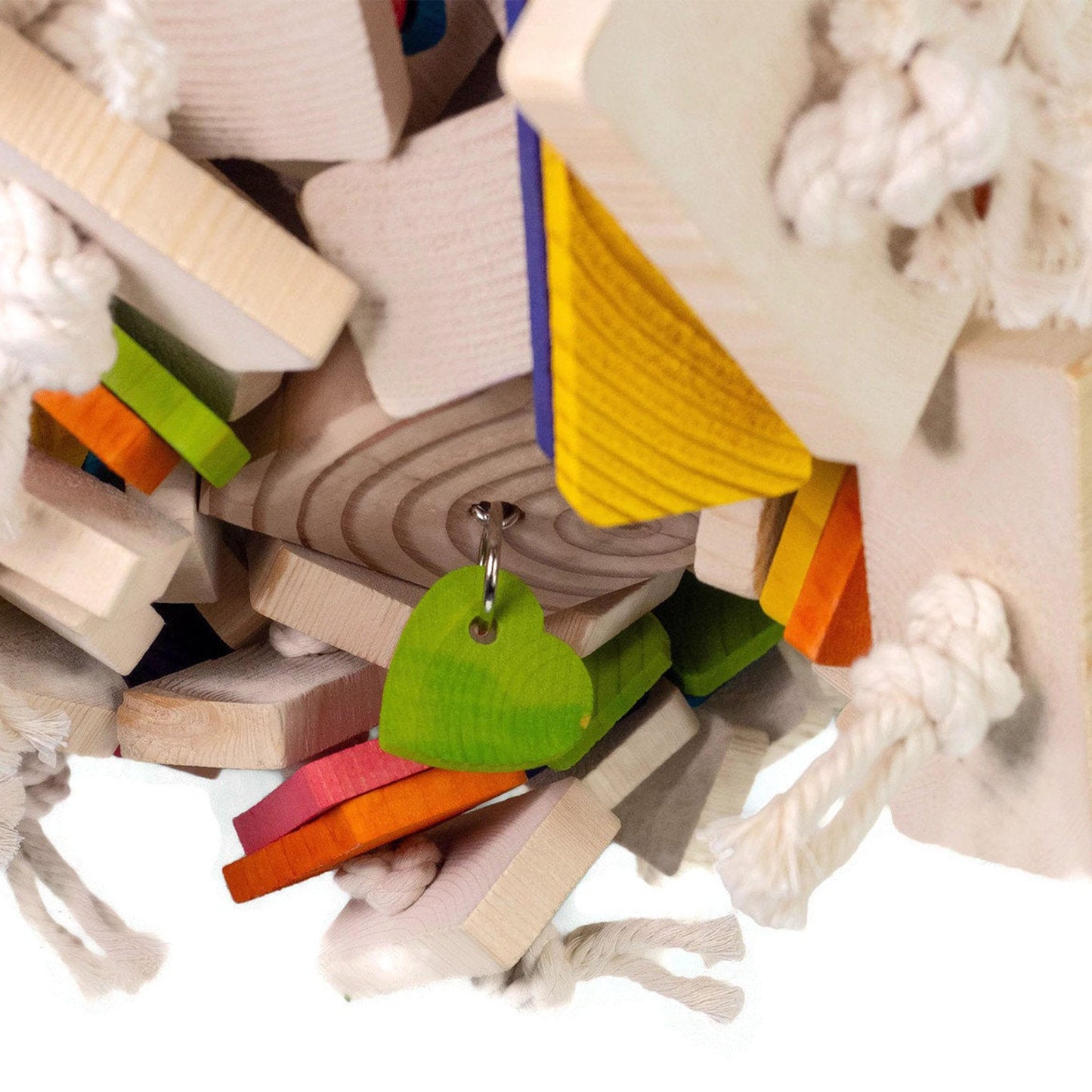 The Knotty Problem Puzzler – Large Bird Toy for Cockatoos, Macaws and Smarty-Pants Parrots