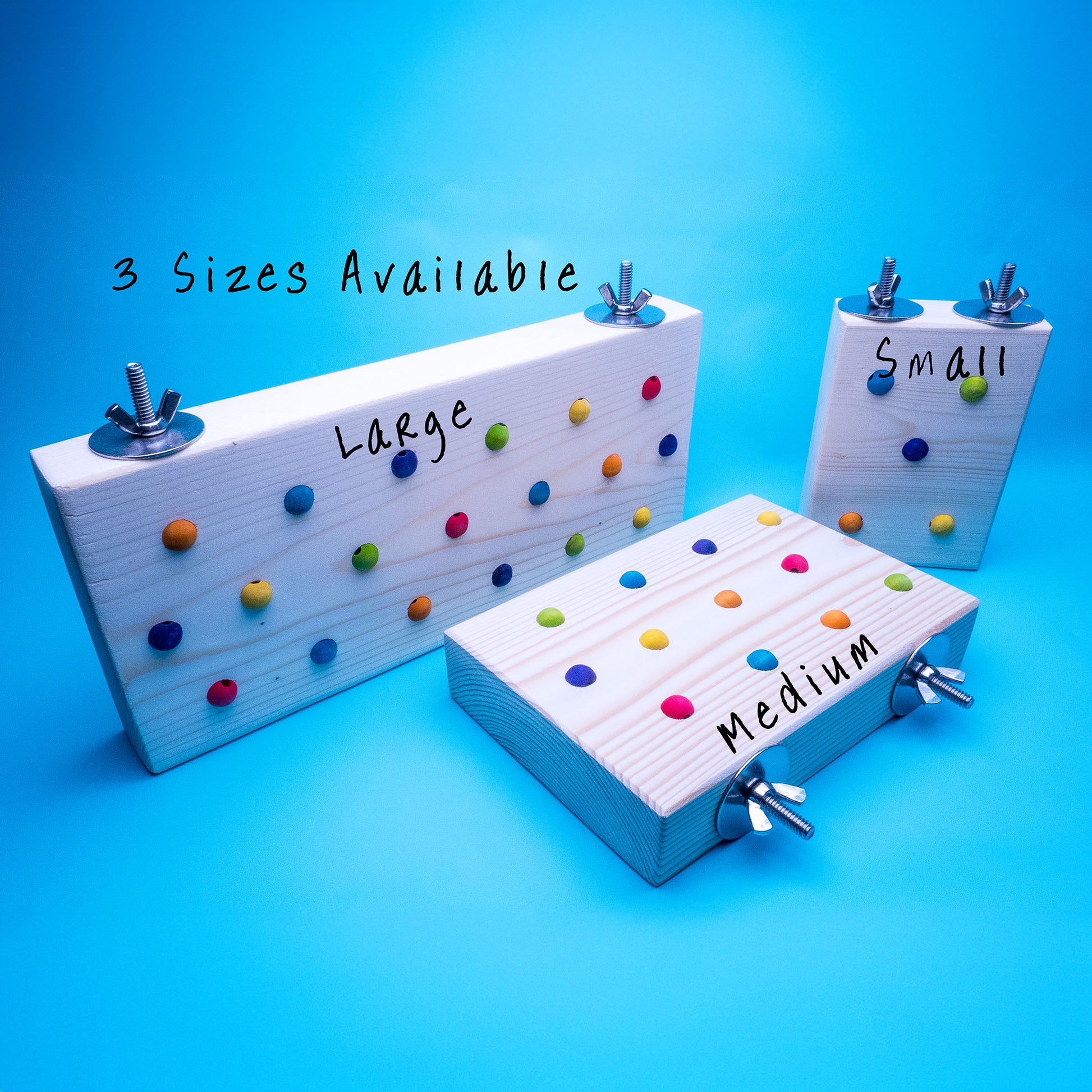 3 sizes available, listed separately.