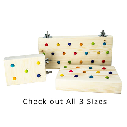 Large Wood Platform Perch for Birds