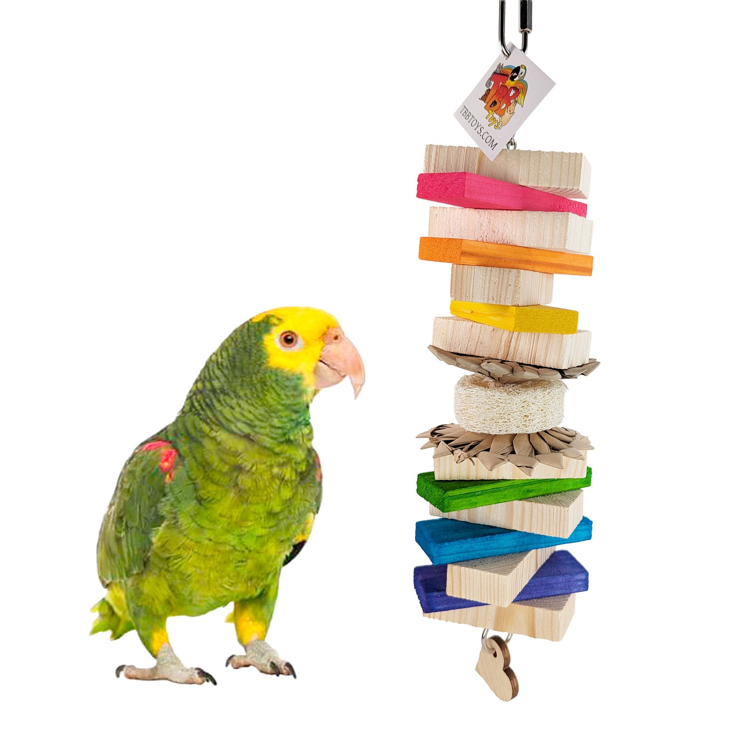 Milton's Toy - Trial Size - Parrot Toy for Large Birds