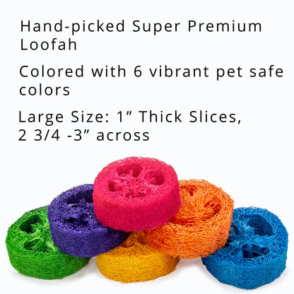 Loofah - Hand-picked Super Premium Colored Loofah