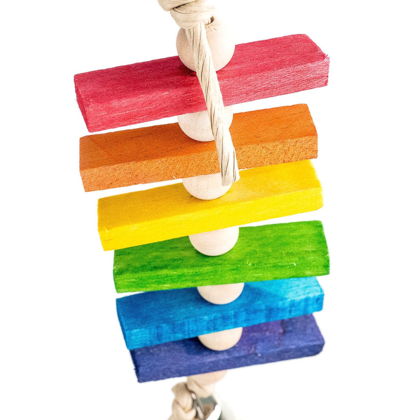 Mini Balsa Bop - Small Balsa Bird Toy