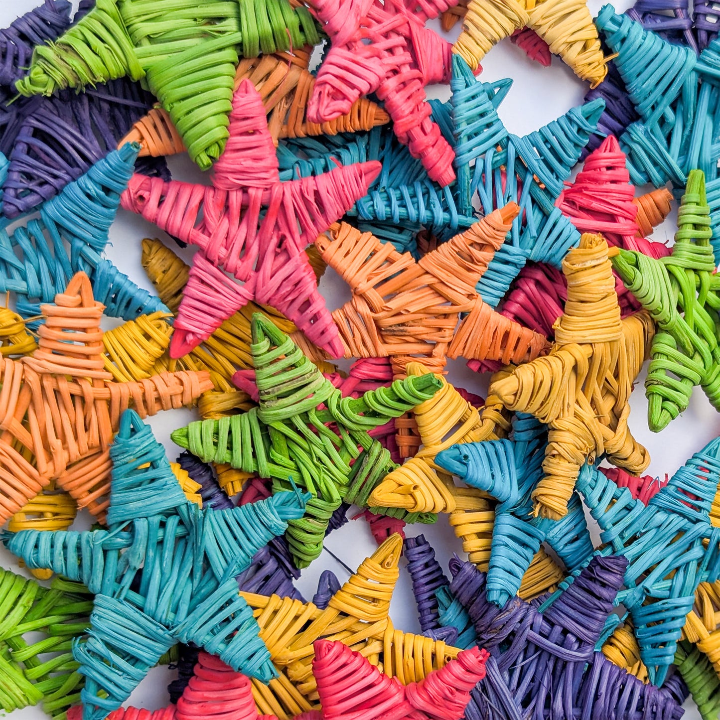 Mini Vine Stars - Colored