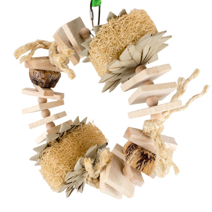 All Natural Wreath Swing - Toy for Birds or Small Animals