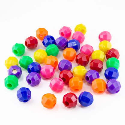 Chunky Solid Octagon Beads - Great for Large Parrots