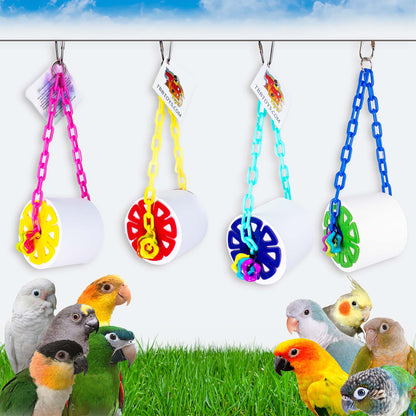 On a Roll - Paper Roll Bird Toy