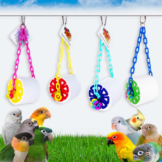 On a Roll - Paper Roll Bird Toy