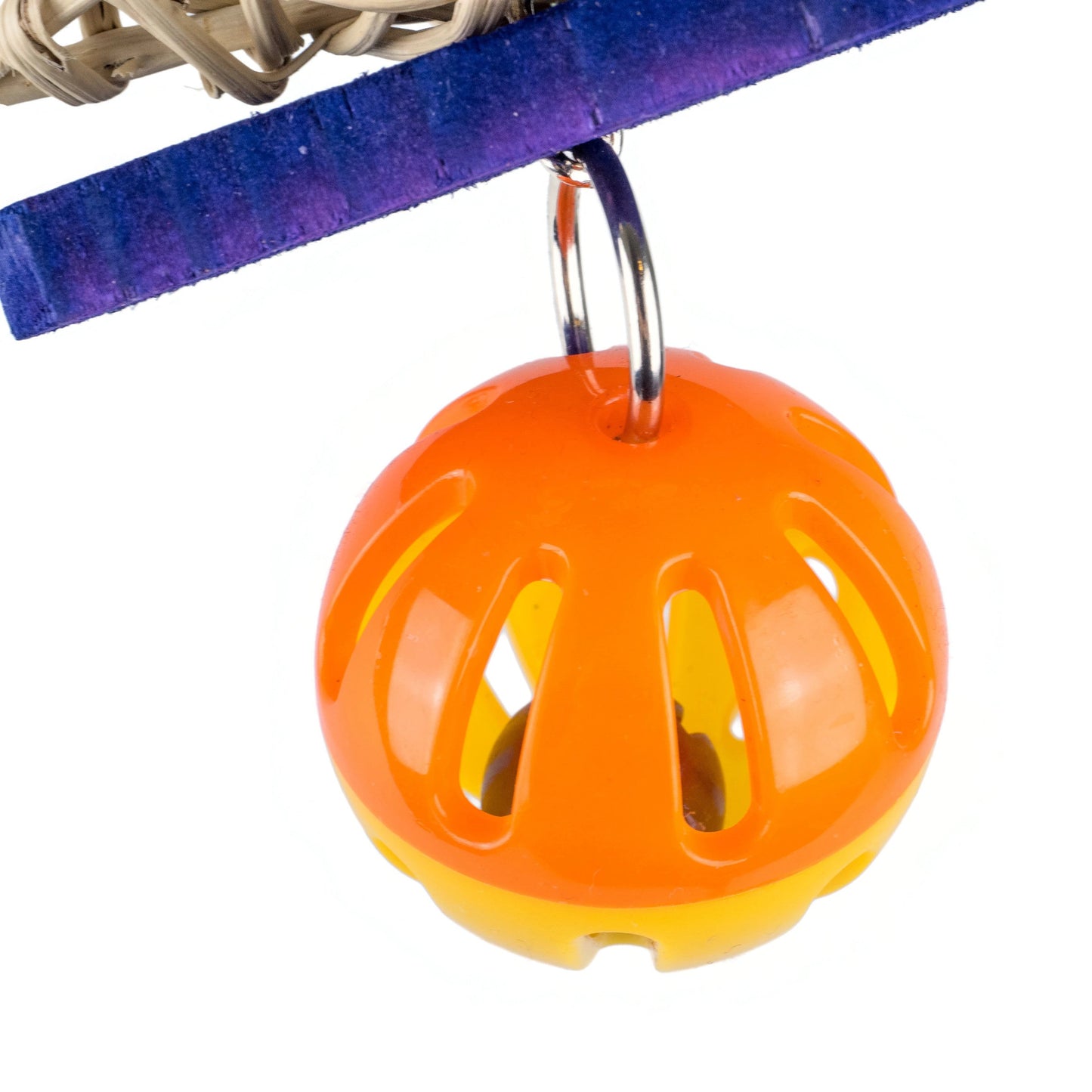 Galaxy - Wicker and Wood Chew Toy for Guinea Pigs, Bunnies & Chinchillas – Small Pet Toy Gift