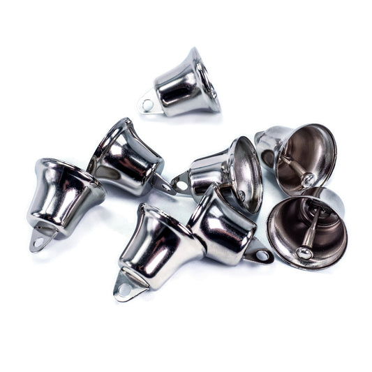 25 mm Liberty Bells - Nickel Plated