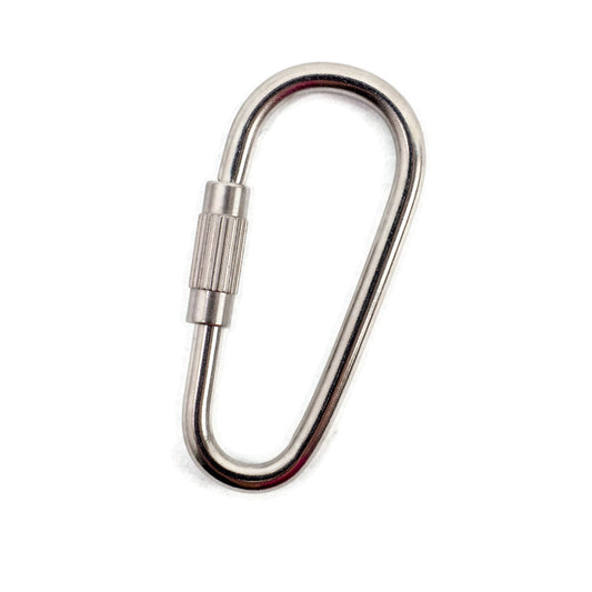 Small Pear Link - Nickel Plated
