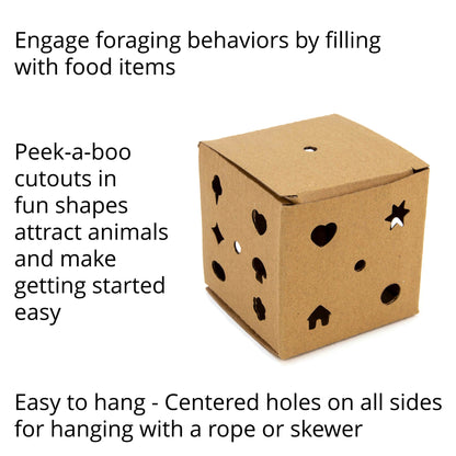 Peek-a-boo Foraging Box