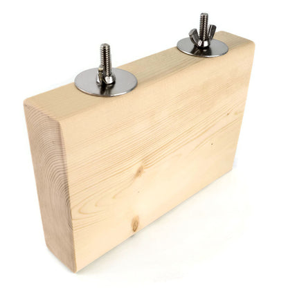 Medium Platform Perch - Natural Wood