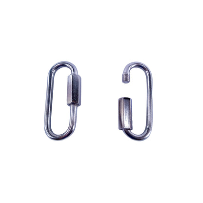 Heavy Duty Quick Link - Nickel Plated - Wide Jaw