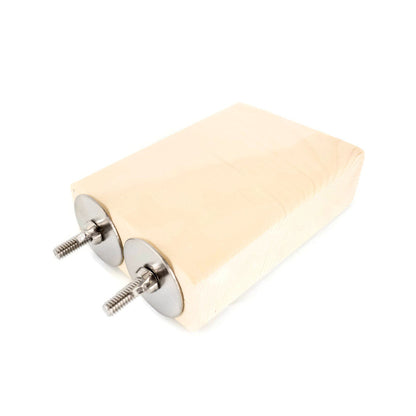 Small Platform Perch - Flat Perch, Great for Disabled or Handicapped Birds