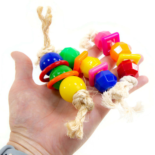 Super Beads – 3-Pack Toy Bundle for Medium & Large Parrots