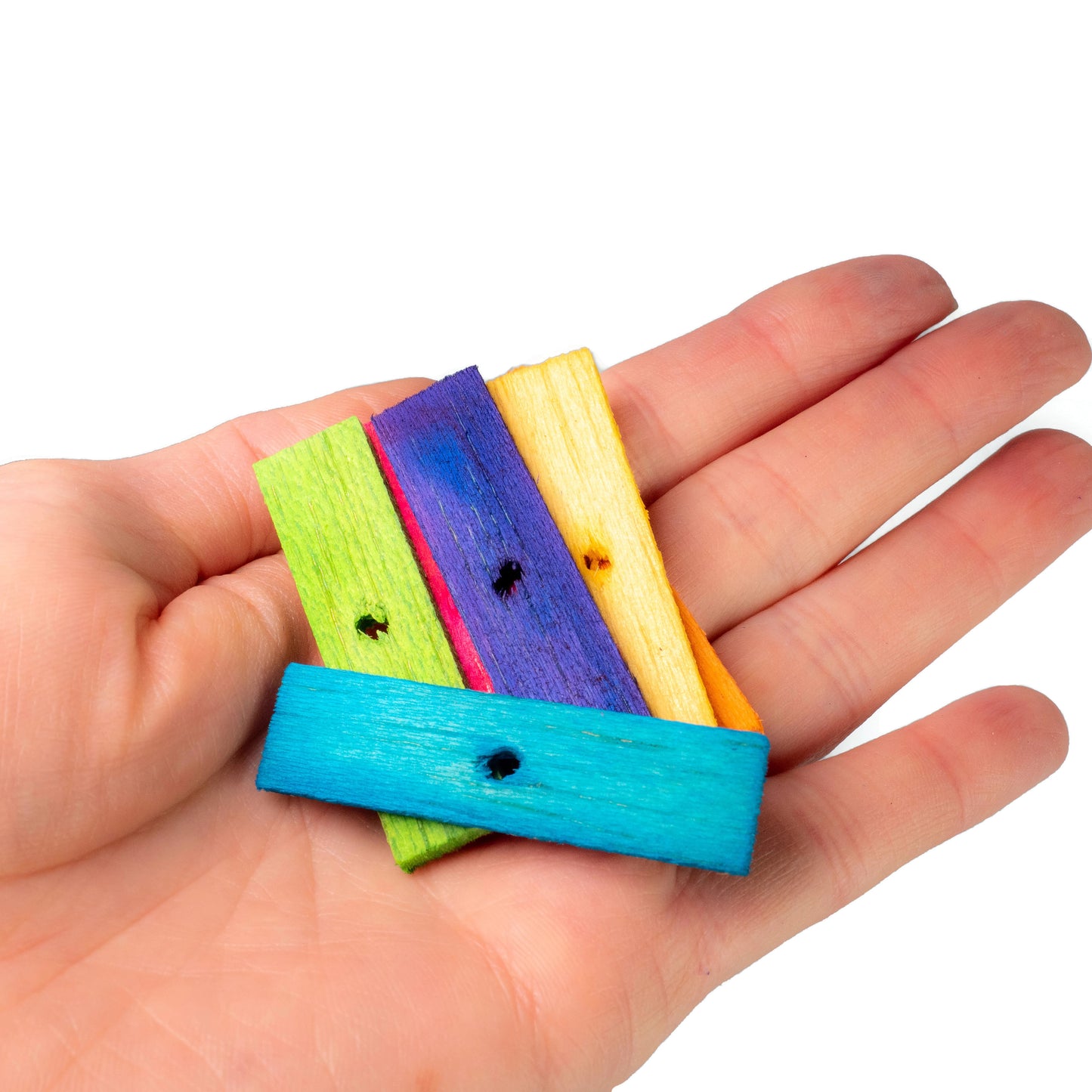 Super Thin Balsa Slats - Colored - Bird Toy Parts
