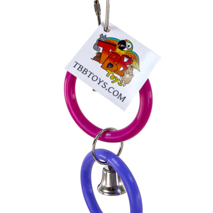 Close up of TBB Toys hang tag.
