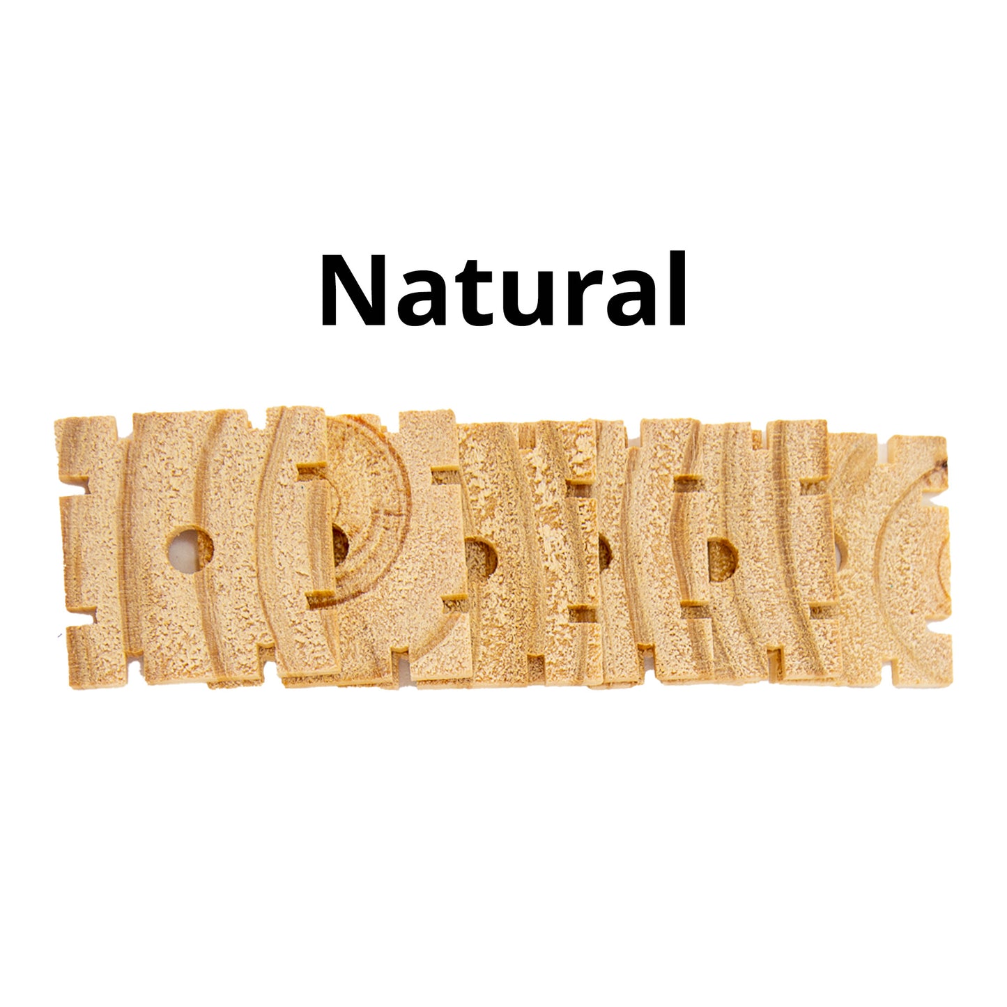 Super Skinny Notched Chippers - Wood Bird Toy Part