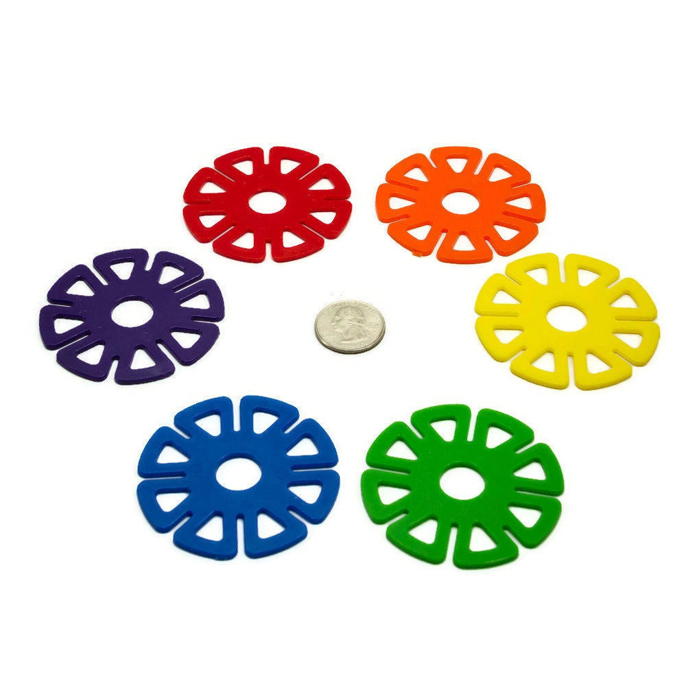 Daisy Wheel - Large, 2 1/2" Diameter - Bird Toy Parts