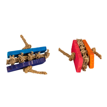 Ice Cream Sandwich Set of 2 -  Floor Toy for Guinea Pig, Bunny Rabbit, Chinchilla